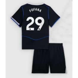 Chelsea Wesley Fofana #29 Derde tenue Kids 2025-26 Korte Mouw (+ Korte broeken)